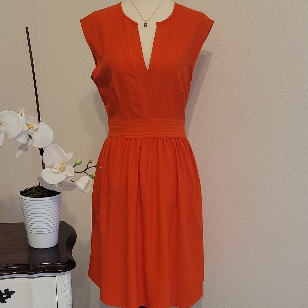 Elegant Red Women's Dress